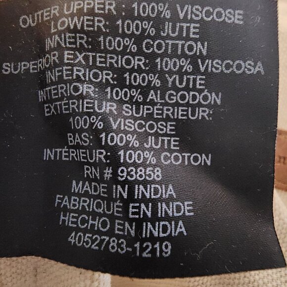 Woven Stripe Crossbody Bag With Drawstring Lining & Top Handle - Picture 4 of 14